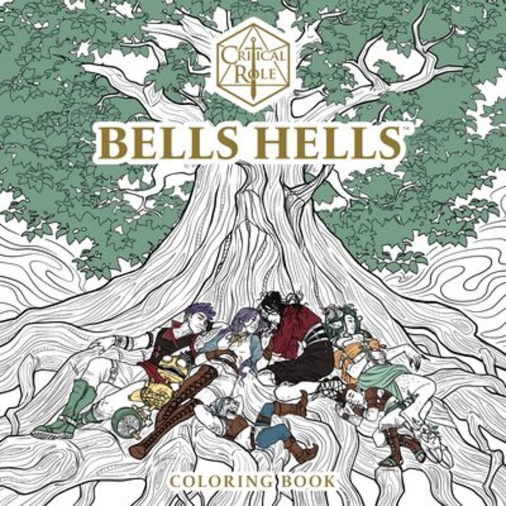 Critical Role: Bells Hells Coloring Book -- Critical Role
